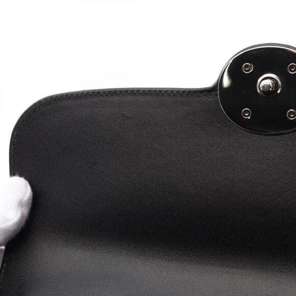 GUCCI Black Leather Shoulder Bag - Picture 6 of 10